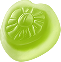 fruit snacks green