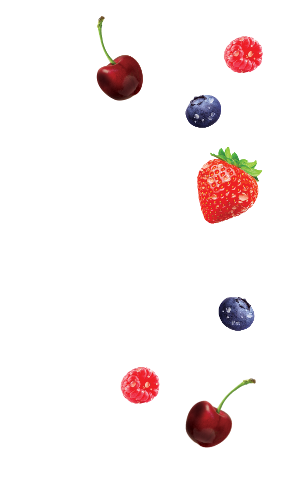 Fruit Snacks Red, White & Blueberry